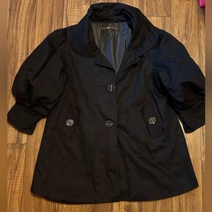 Balloon Mid-Sleeve Lightweight Jacket